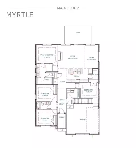 Floorplan - 32 Rustic Pnes, Dover, TN 37058 photo 1 of 2