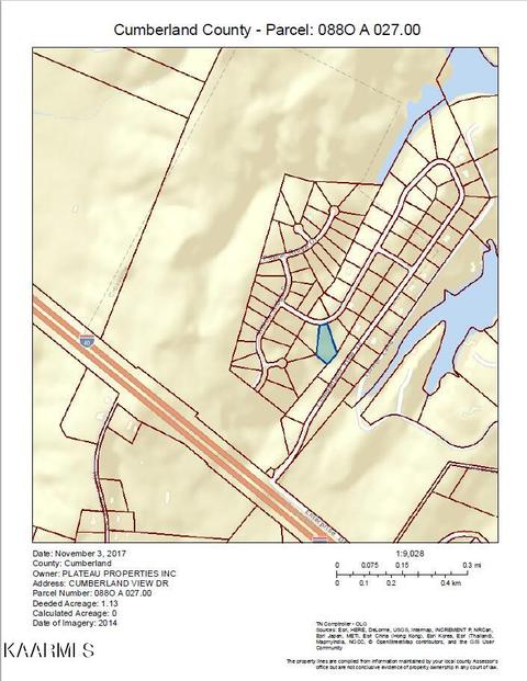Cumberland View Drive, Crossville, TN 38571