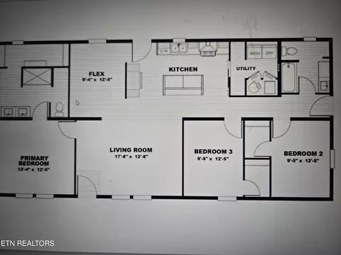 Floorplan - 7922 Harmon Rd, Powell, TN 37849 photo 1 of 1