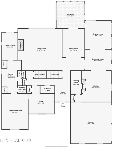 Floorplan - 453 Mount John Loop, Townsend, TN 37882 photo 1 of 2