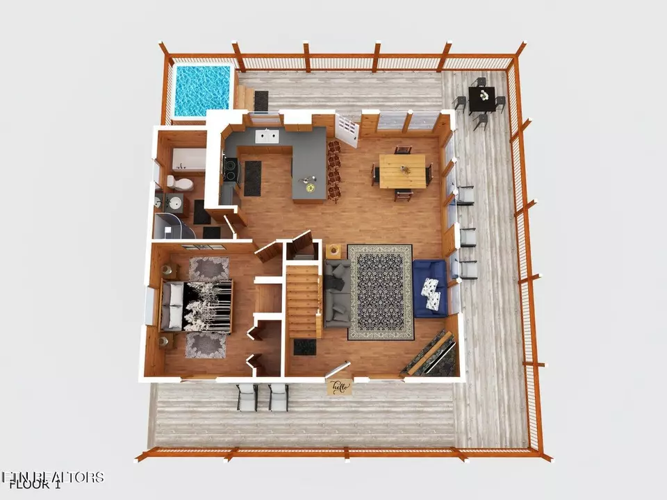 Floorplan - 2217 Red Bud Rd, Sevierville, TN 37876 photo 1 of 2