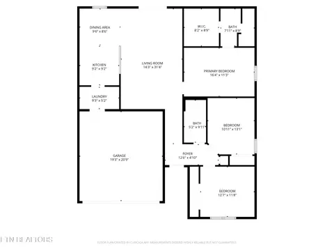 Floorplan - 605 Clay Dr, Talbott, TN 37877 photo 1 of 1