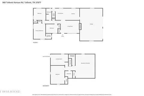 Floorplan - 960 Talbott-kansas Rd, Talbott, TN 37877 photo 1 of 1