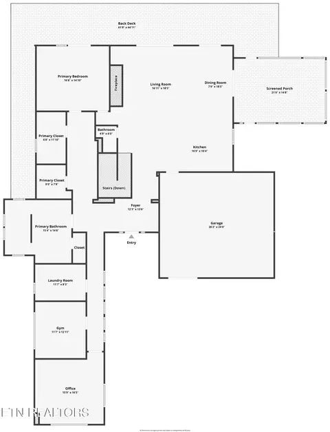 Floorplan - 524 Laurel Rd, Townsend, TN 37882 photo 1 of 2