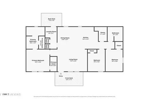 Floorplan - 7928 Harmon Rd, Powell, TN 37849 photo 1 of 1