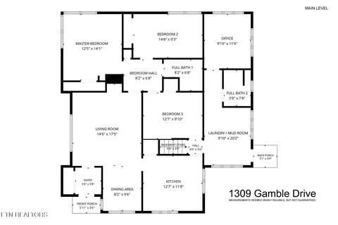 Floorplan - 1309 Gamble Dr, Heiskell, TN 37754 photo 1 of 4