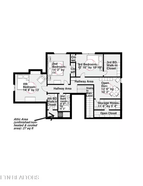 Floorplan - 331 E Chestnut Hill Rd, Townsend, TN 37882 photo 1 of 3