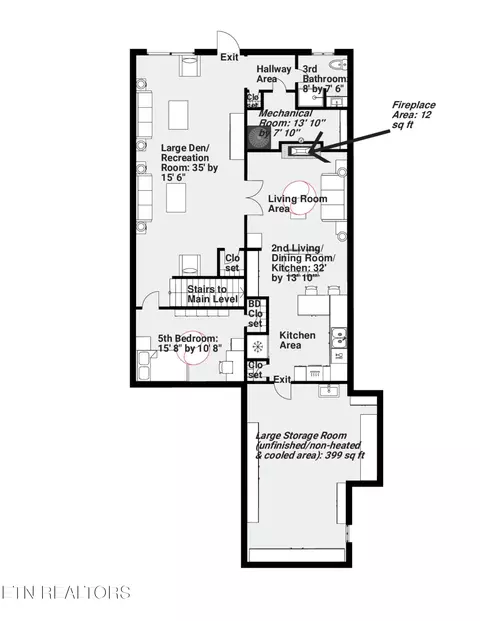 Floorplan - 331 E Chestnut Hill Rd, Townsend, TN 37882 photo 2 of 3