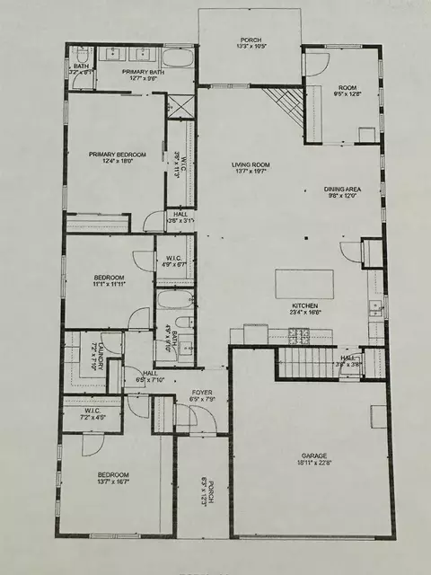 Floorplan - 8708 Brunswick Forest Dr, Bartlett, TN 38133 photo 1 of 2