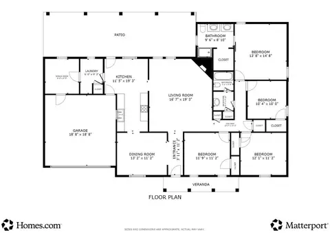 Floorplan - 3396 Venson Dr, Bartlett, TN 38135 photo 1 of 1