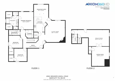 Floorplan - 6902 Bishops Knoll Cv, Bartlett, TN 38135 photo 1 of 1