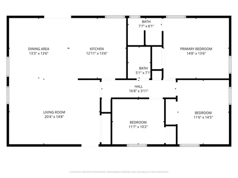 Floorplan - 3445 Powers Rd, Memphis, TN 38128 photo 1 of 1