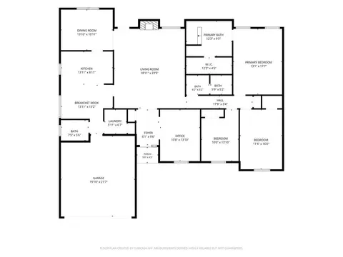 Floorplan - 8911 Walnut Ridge Loop, Cordova, TN 38018 photo 1 of 1