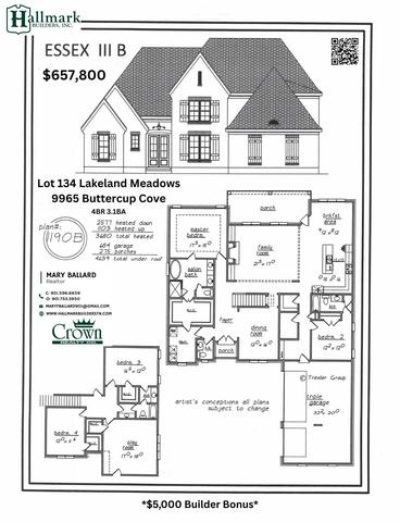 9965 Buttercup Cv, Lakeland, TN 38002