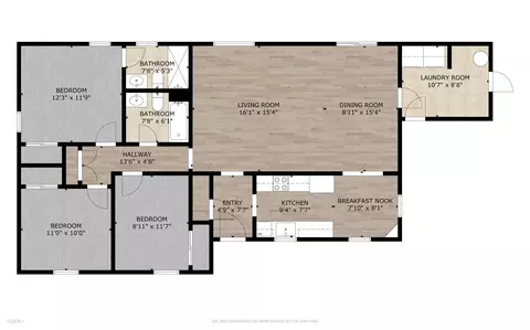 Floorplan - 7052 Dawnhill Rd, Bartlett, TN 38135 photo 1 of 1