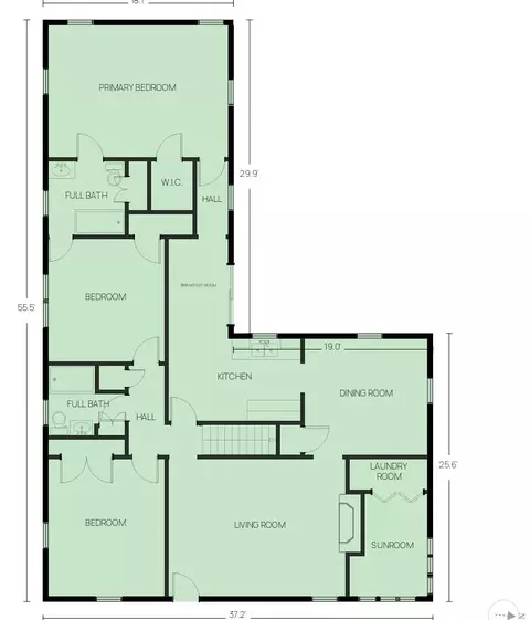 Floorplan - 237 Edwin Cir, Memphis, TN 38104 photo 2 of 3