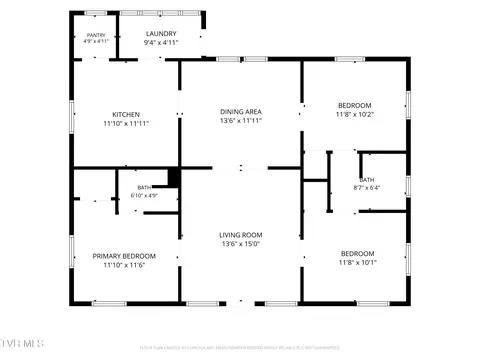 Floorplan - 709 E Myrtle Avenue Johnson City Tn 37601, Johnson City, TN 37601 photo 1 of 1