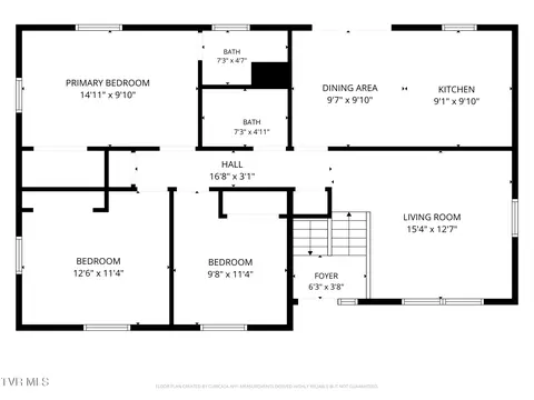 Floorplan - 464 Springfield Drive Bristol Tn 37620, Bristol, TN 37620 photo 1 of 2
