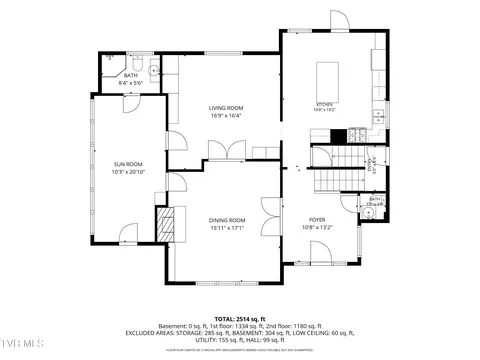 Floorplan - 608 Love Street Erwin Tn 37650, Erwin, TN 37650 photo 1 of 1
