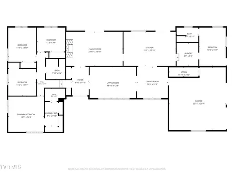 Floorplan - 125 Pendleton Drive Bristol Tn 37620, Bristol, TN 37620 photo 1 of 1