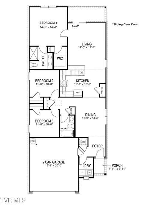 1107 Clearwater Ln Johnson City Tn 37601, Johnson City, TN 37601