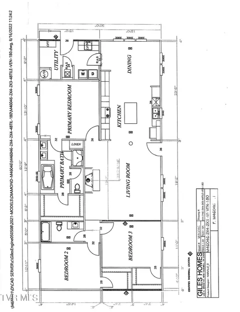 Floorplan - 23243 Peyton Drive Bristol Va 24202, Bristol, VA 24202 photo 1 of 2