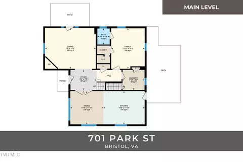 Floorplan - 701 Park Street Bristol Va 24201, Bristol, VA 24201 photo 1 of 4