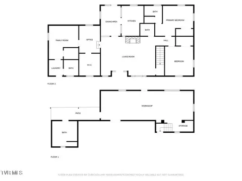 Floorplan - 8404 Loretta Lane Bristol Va 24202, Bristol, VA 24202 photo 2 of 2