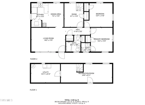 Floorplan - 740 Page Street Bristol Va 24201, Bristol, VA 24201 photo 3 of 3
