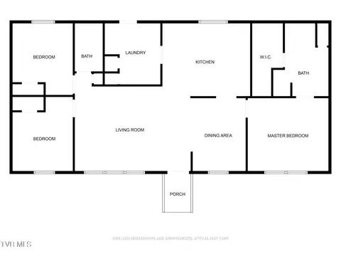 Floorplan - 819 N Mohawk Drive Erwin Tn 37650, Erwin, TN 37650 photo 1 of 1