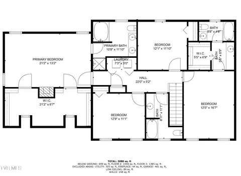 Floorplan - 224 Galway Road Bristol Tn 37620, Bristol, TN 37620 photo 7 of 8