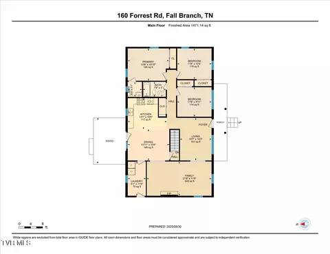Floorplan - 160 Forrest Road Fall Branch Tn 37656, Fall Branch, TN 37656 photo 1 of 2