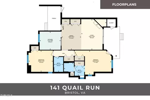 Floorplan - 141 Quail Run Bristol Va 24201, Bristol, VA 24201 photo 2 of 2