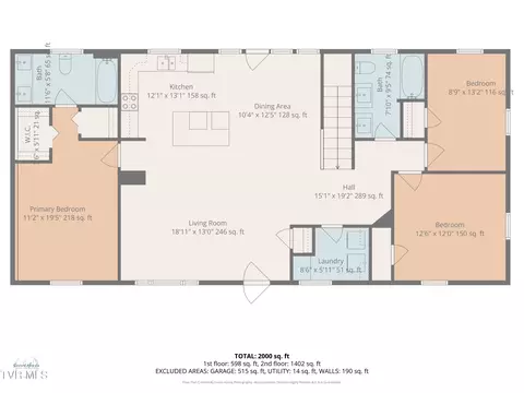 Floorplan - 3114 Summit Avenue Johnson City Tn 37604, Johnson City, TN 37604 photo 2 of 6