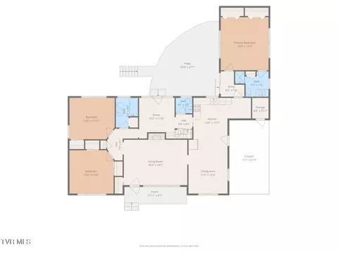 Floorplan - 1140 Foxcroft Road Bristol Va 24201, Bristol, VA 24201 photo 2 of 3