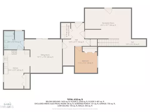 Floorplan - 399 Carson Creek Road Limestone Tn 37681, Limestone, TN 37681 photo 2 of 4