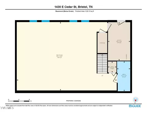 Floorplan - 1430 E Cedar Street Bristol Tn 37620, Bristol, TN 37620 photo 2 of 2
