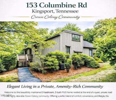 153 Columbine Road Road Kingsport Tn 37660, Kingsport, TN 37660