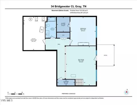 Floorplan - 34 Bridgewater Court - Gray Tn 37615, Gray, TN 37615 photo 2 of 2