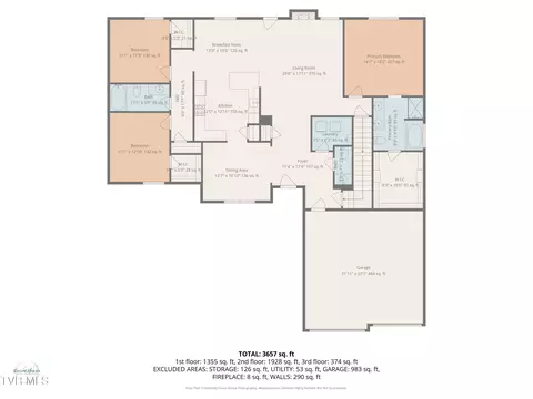 Floorplan - 121 Springwinds Loop Johnson City Tn 37601, Johnson City, TN 37601 photo 2 of 4