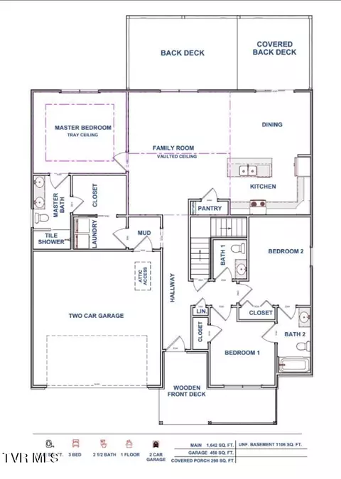 Floorplan - 234 E Ridges Drive Chuckey Tn 37641, Chuckey, TN 37641 photo 1 of 4