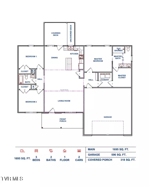Floorplan - 118 Emerald Drive Greeneville Tn 37745, Greeneville, TN 37745 photo 1 of 2