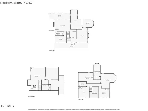 Floorplan - 7531 W Pierce Drive Talbott Tn 37877, Talbott, TN 37877 photo 1 of 4