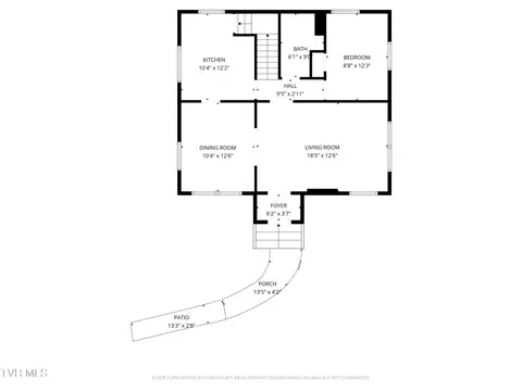 Floorplan - 963 Main Street Bean Station Tn 37708, Bean Station, TN 37708 photo 2 of 3