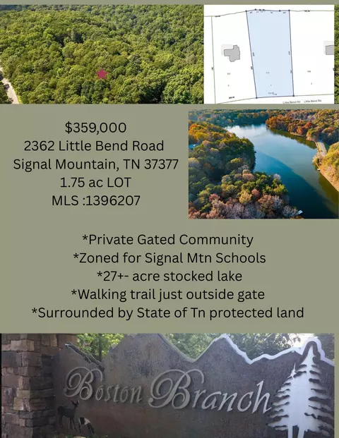 2362 Little Bend Rd #118, Signal Mountain, TN 37377