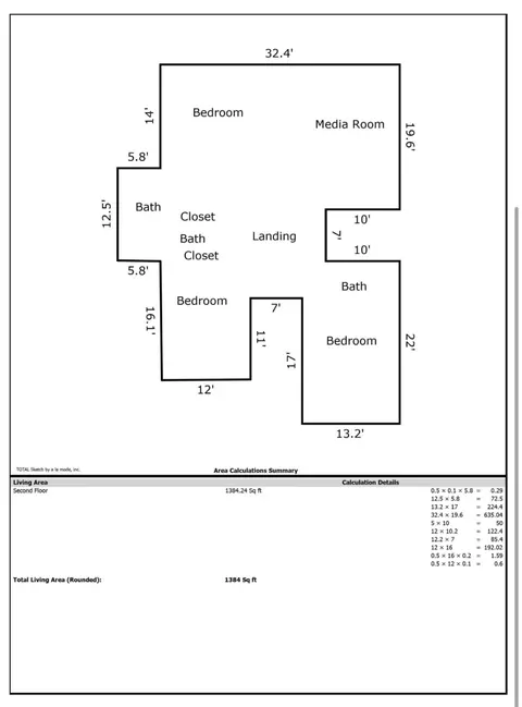 Floorplan - 3324 Grassy Fields Ln, Apison, TN 37302 photo 2 of 5