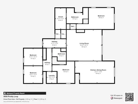 Floorplan - 5859 Prickly Loop, Ooltewah, TN 37363 photo 1 of 1