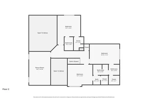 Floorplan - 9875 Fieldcrest Dr, Apison, TN 37302 photo 3 of 4
