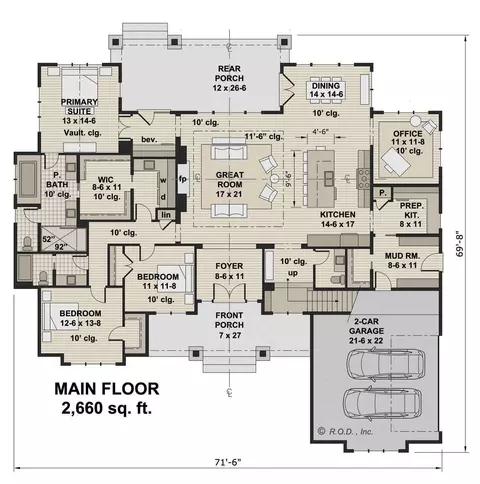 Floorplan - 1163 Split Rail Way, Guild, TN 37340 photo 1 of 1