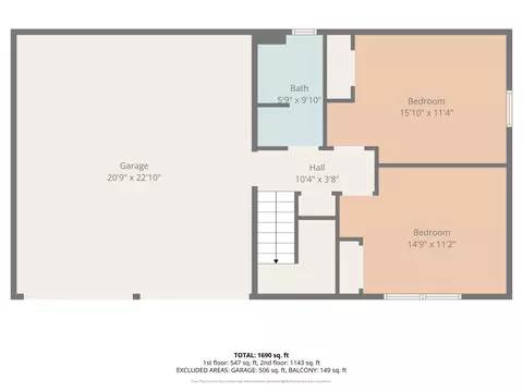 Floorplan - 34 Spring Place Dr, Fort Oglethorpe, GA 30742 photo 2 of 6